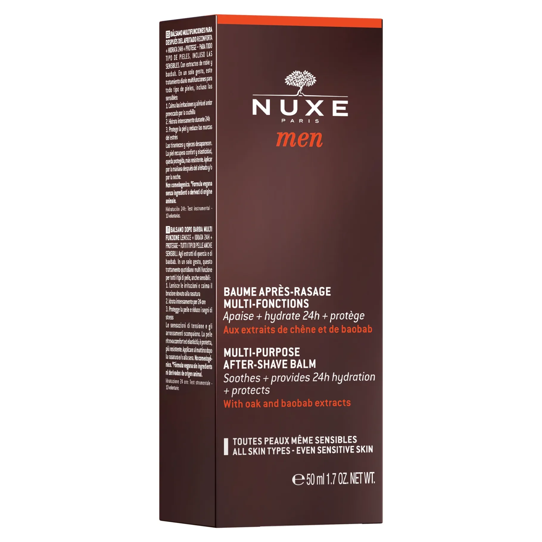Hydratation|NUXE Baume après-rasage multi-fonctions