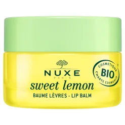 Huiles 100% Végétales|Hydratation|NUXE Baume Lèvres au parfum citron meringué