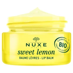 Huiles 100% Végétales|Hydratation|NUXE Baume Lèvres au parfum citron meringué