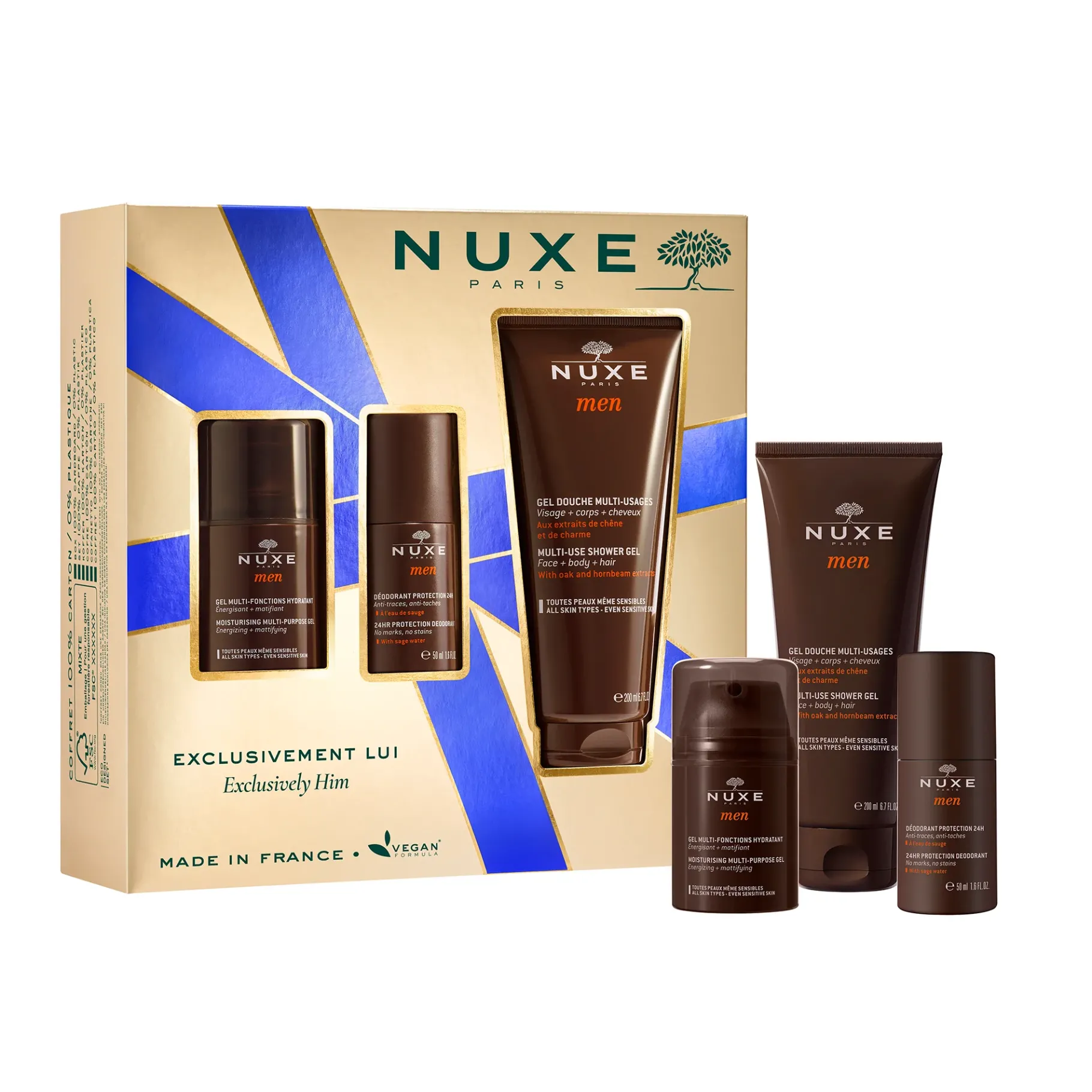 Coffrets Cadeaux|Déodorant|NUXE Coffret Exclusivement Lui