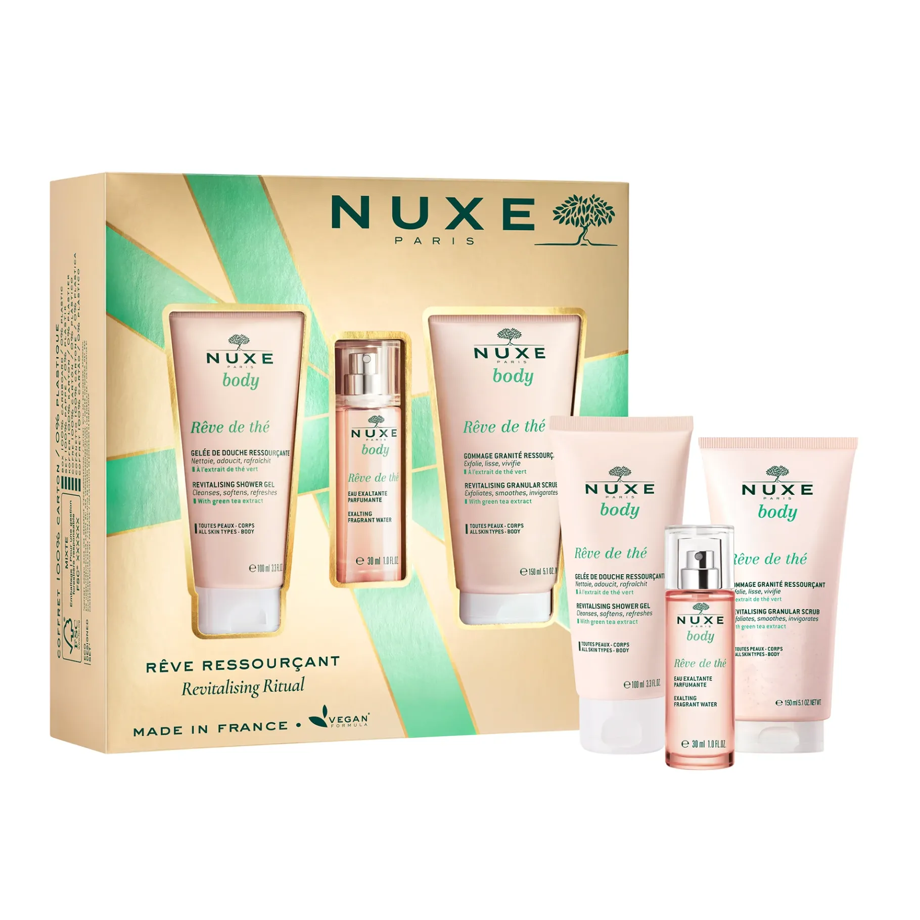 Coffrets Cadeaux|Crème Corps|NUXE Coffret Rêve Ressourçant