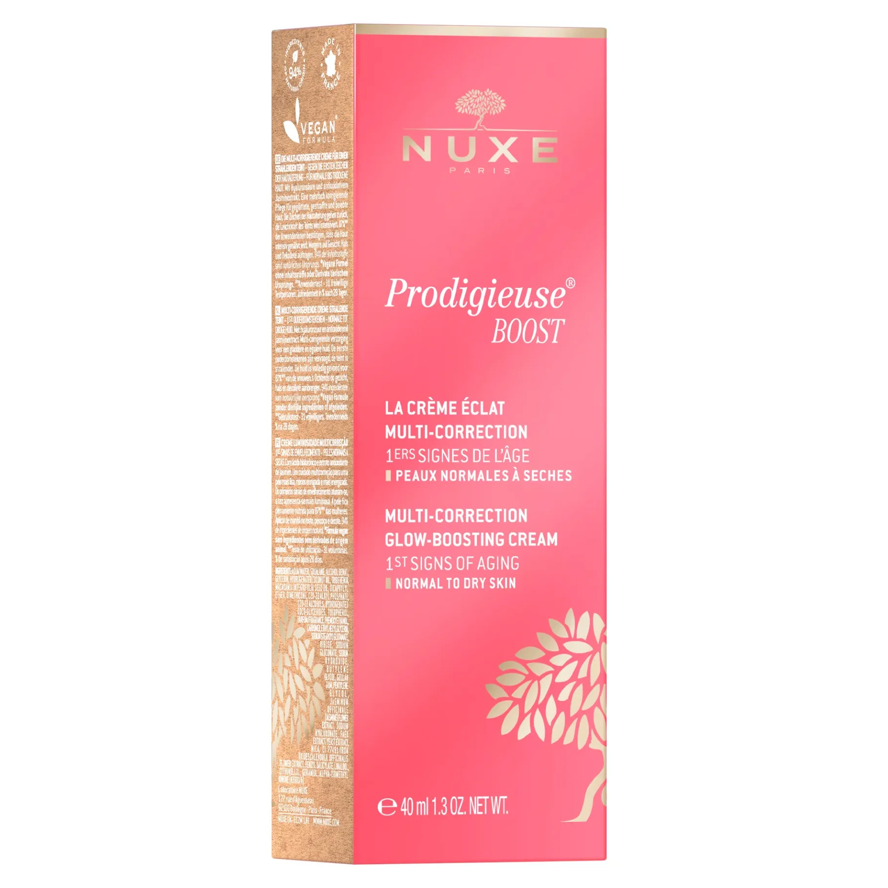 Anti-oxydants|Acide Hyaluronique|NUXE Crème Eclat Multi-Correction