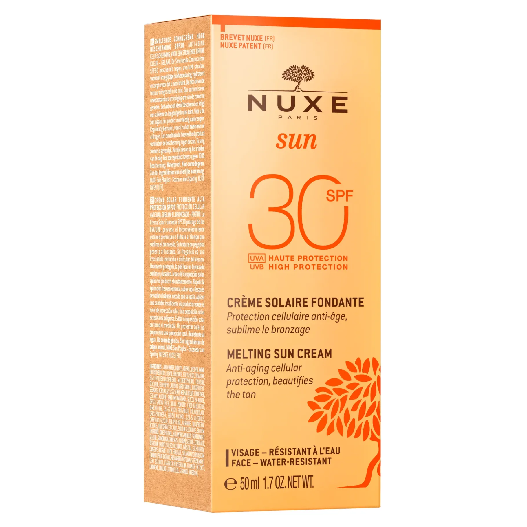 Crème De Jour|Protection Solaire|NUXE Crème Solaire Fondante SPF30