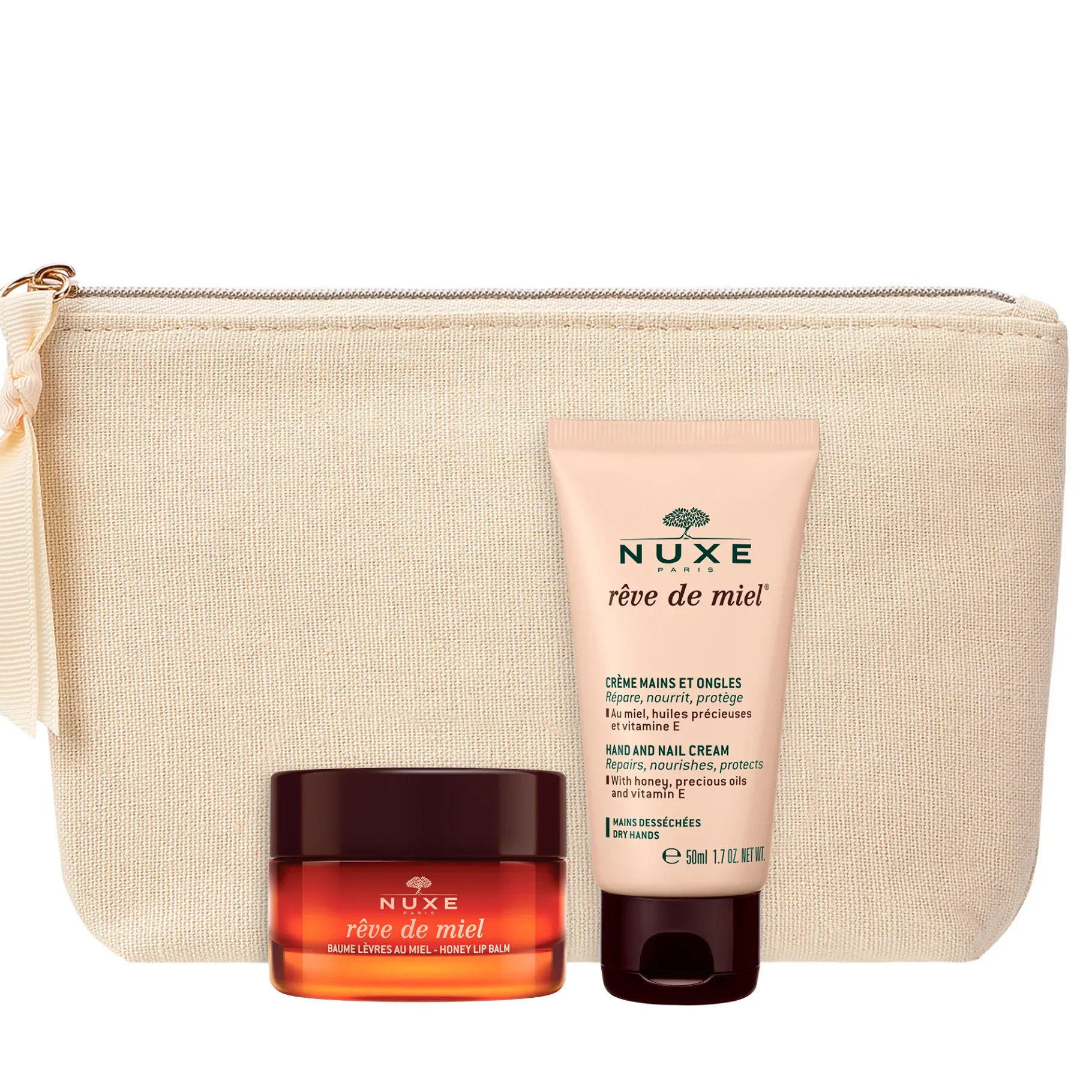 Hydratation|Petits Prix|NUXE Duo Lèvres et Mains, Rêve de Miel