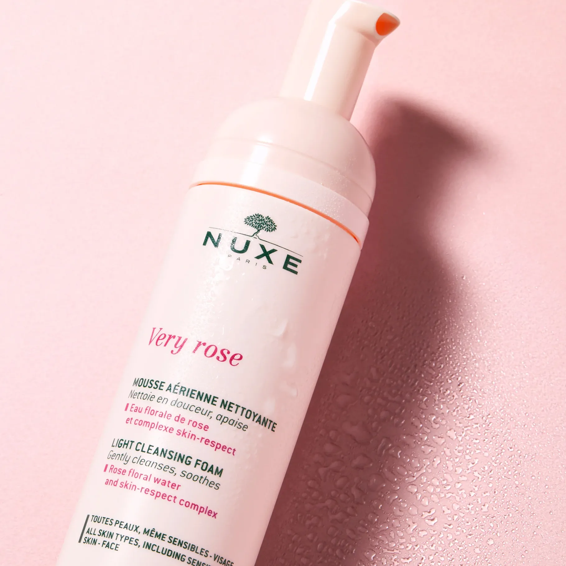 Nettoyant & Démaquillant|NUXE Duo Mousses Aériennes Nettoyantes, Very Rose