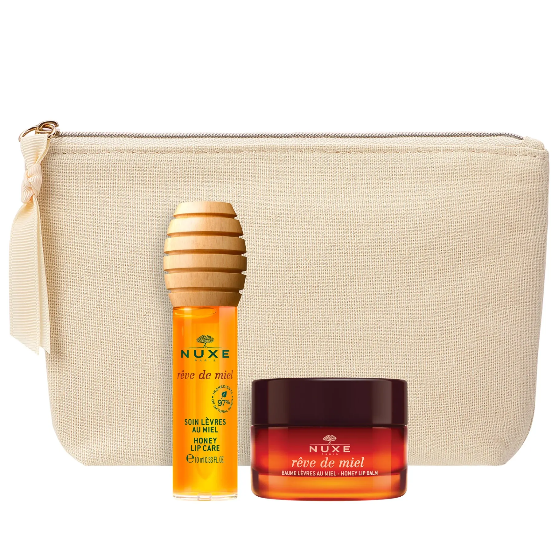 Confort & Nutrition|Petits Prix|NUXE Duo Soin Lèvres Glow, Rêve de Miel