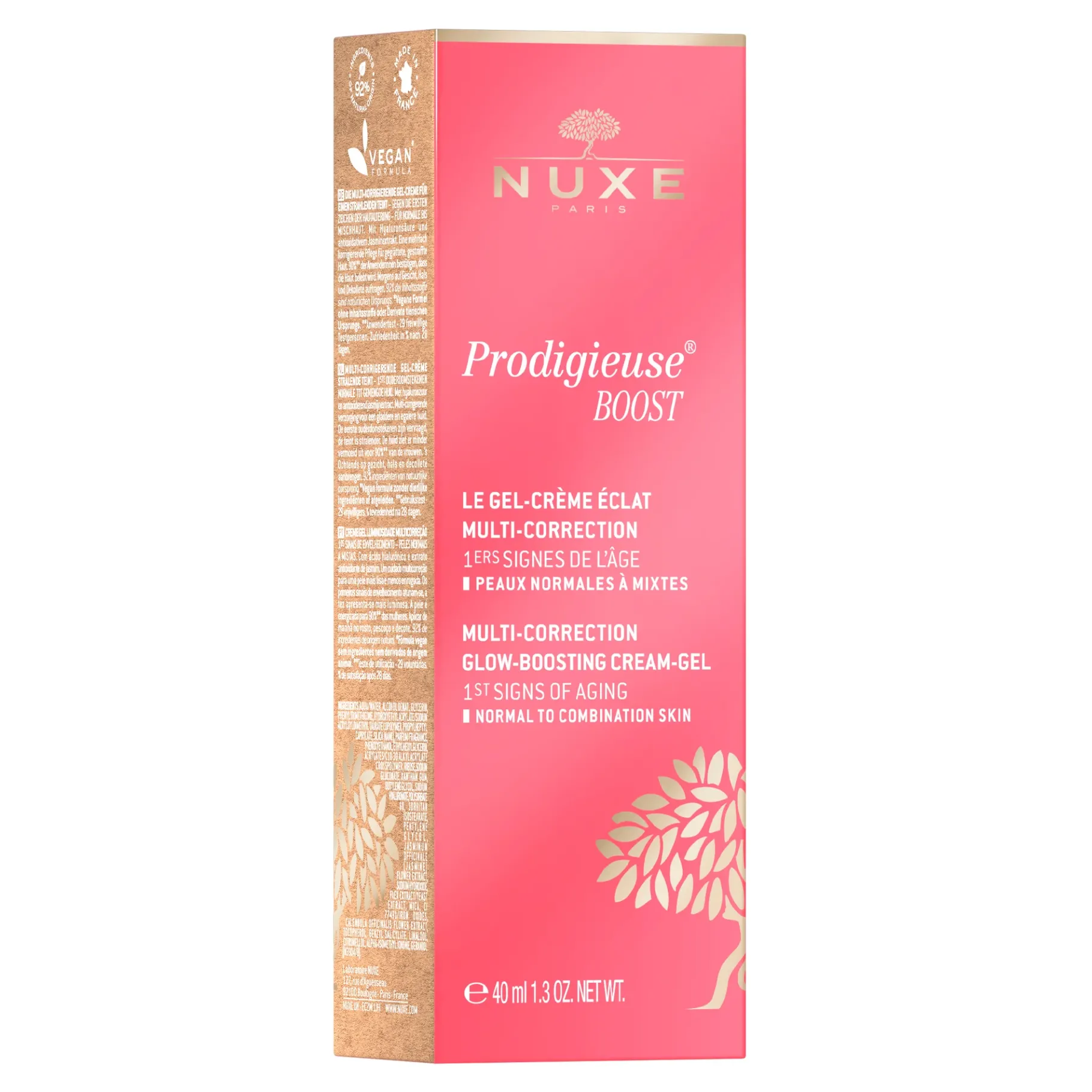 Anti-oxydants|Acide Hyaluronique|NUXE Gel-crème Eclat Multi-Correction