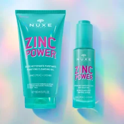Teint Unifié & Pores Resserreés|Zinc [pca]|NUXE Gelée Nettoyante Purifiante
