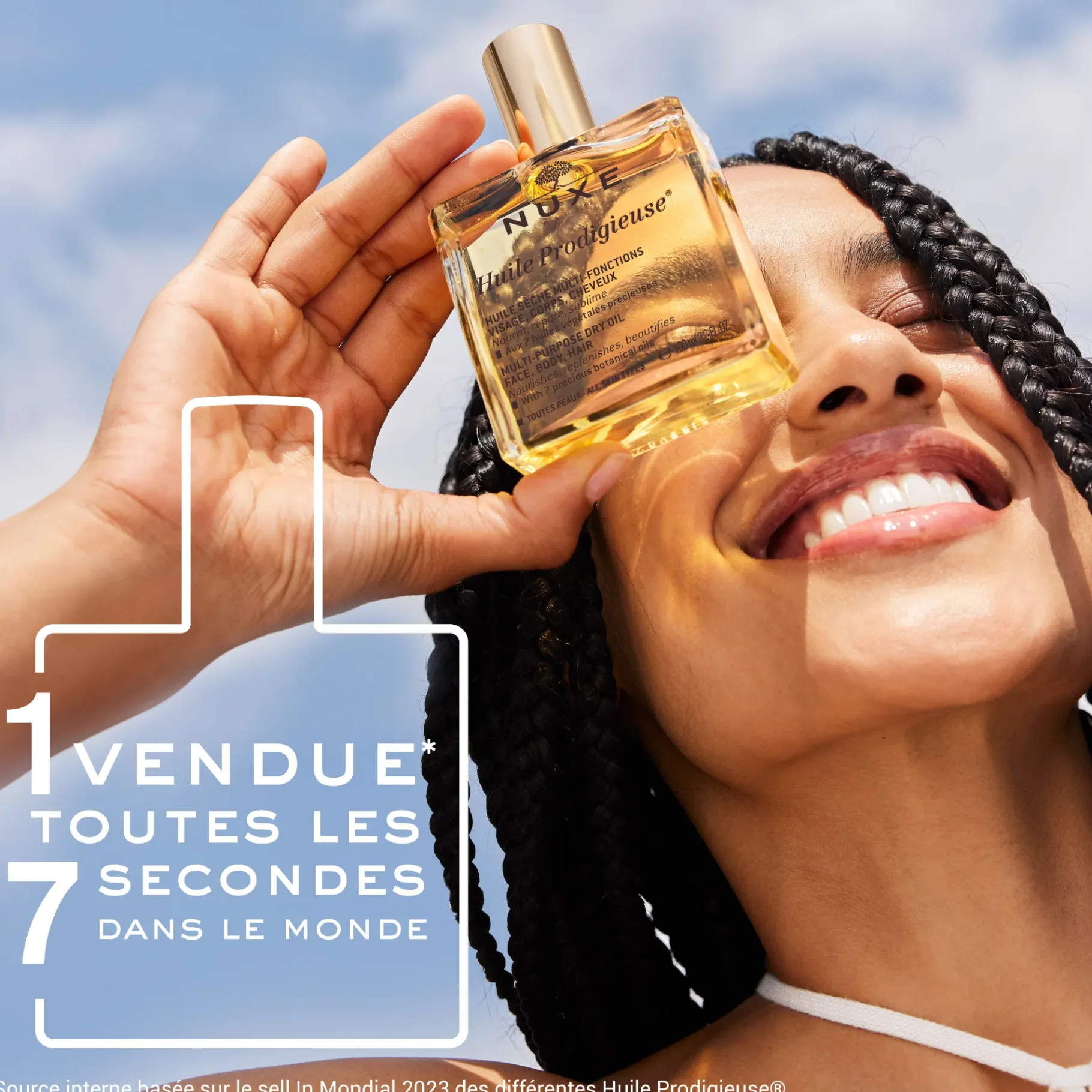 Huiles 100% Végétales|Fermeté & Sublimateur Corps|NUXE Huile Prodigieuse® 100ml