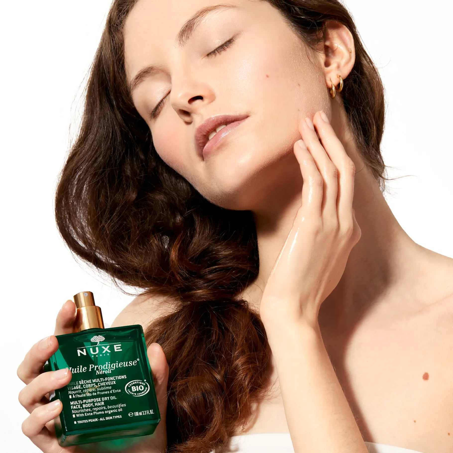 Huiles 100% Végétales|Fermeté & Sublimateur Corps|NUXE Huile Prodigieuse® Néroli 100ml