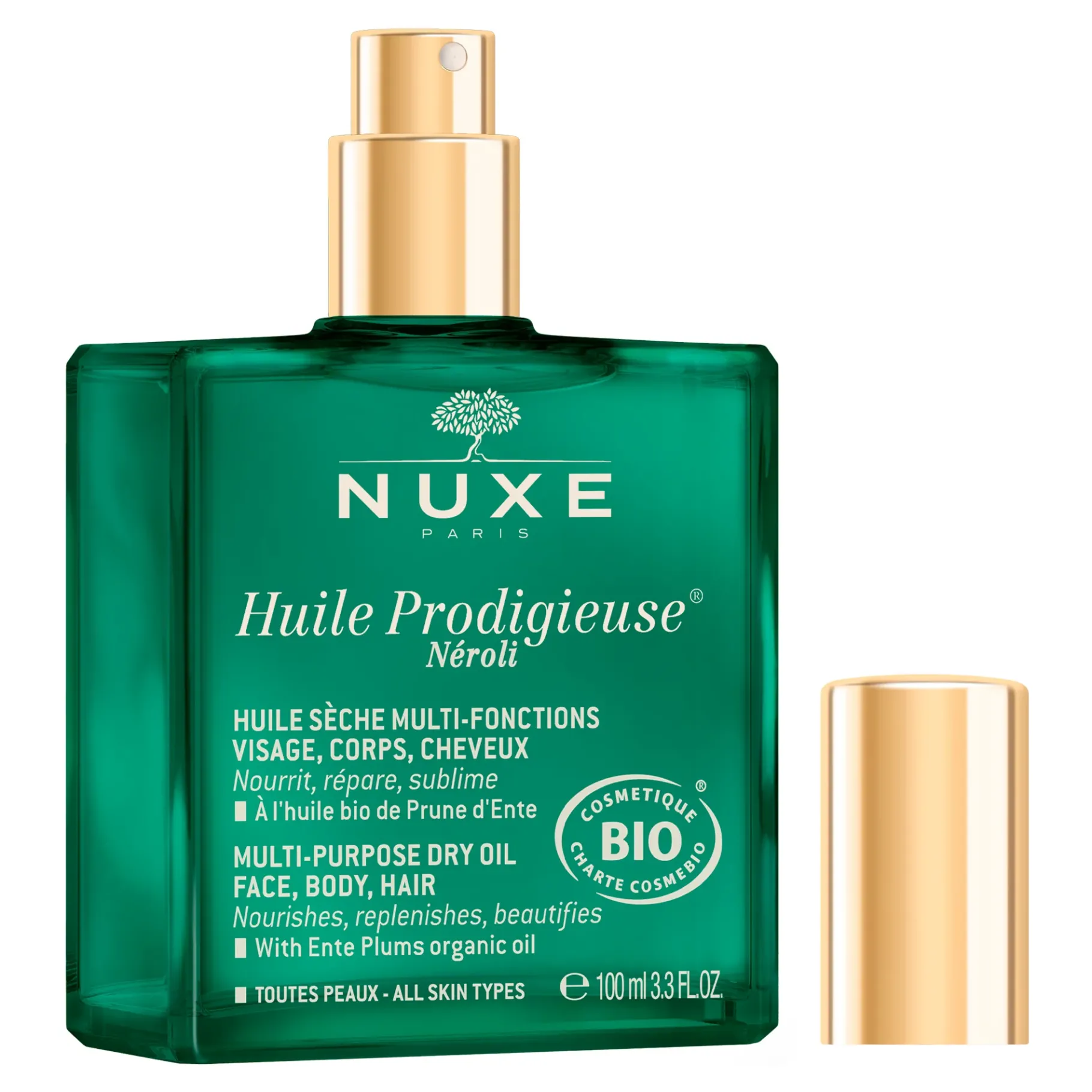 Huiles 100% Végétales|Fermeté & Sublimateur Corps|NUXE Huile Prodigieuse® Néroli 100ml