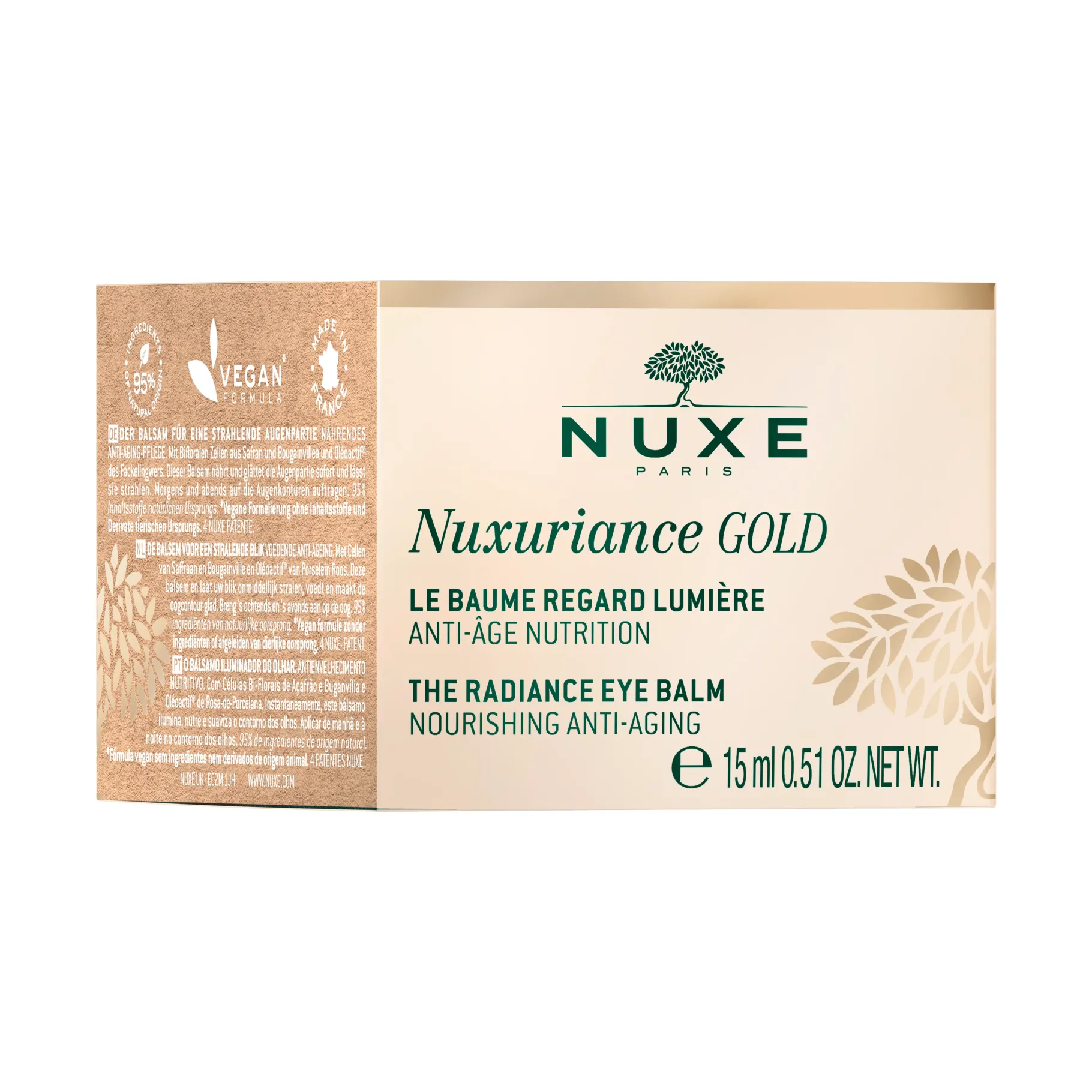 Acide Hyaluronique|Anti-cerne & Poches|NUXE Le Baume Regard Lumière