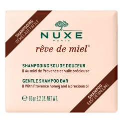 Shampooing|NUXE Shampooing Solide Douceur, Rêve de Miel 65 gr